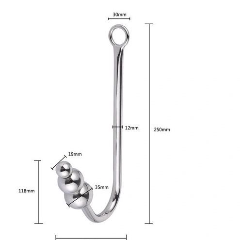 Cuffs Elegant Collar 5334 Hook Anal and with Beaded 1118